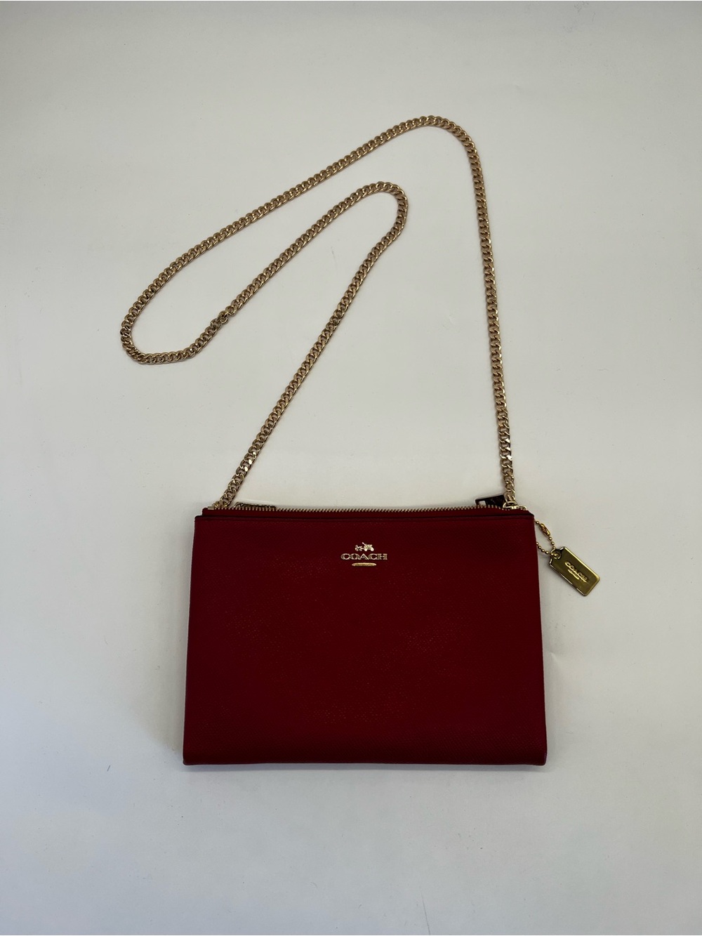 Coach Pebbled Leather Crossbody Bag